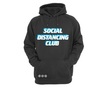 Social Distancing Club - Hoodie in Blue