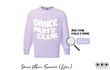 Dance Mums Club Sweater - Lilac