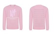 VA Studios - Pink Slash back Sweater