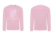 VA Studios - Pink Slash back Sweater