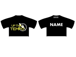 Up The Tempo - Cropped T-Shirt
