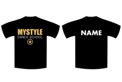 Mystyle Street - Full T-Shirt - Black
