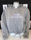 Signature Starr - Grey Cropped Hoodie - Adult