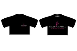 Sally Gartell Academy of Dance - Cropped T-Shirt - Black