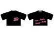 Flair Dance Studio - Cropped T-Shirt - New Glitter Logo