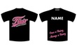 Flair Dance Studio - Full T-Shirt - New Glitter Logo
