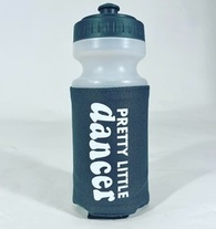 Pretty Little Dancer Water Bottle - Dark Grey