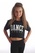 Kids Dance Forever Cropped Tee - Black