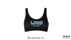 LJSOD - Standard Crop Top - Blue Print