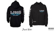 LJSOD - Zipped Hoodie - Blue Print