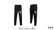 Diamond Dance Academy - All Black Tracksuit Bottoms