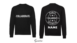 Collaborate - Black Sweater