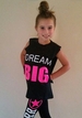 Dream BIG Sleeveless T-Shirt 