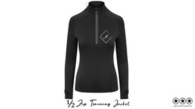 Youngs Academy of Dance - Half Zip Training Jacket - Black