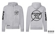 Studio X - Grey - Zipped Hoodie