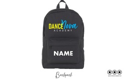 Dance Nova - Blue Logo - Back Pack