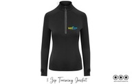 Dance Nova - Blue Logo - Half Zip Training Jacket
