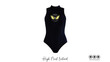 Debonair Dance - High Neck Leotard