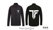 Team Trilogy - Black Tracksuit Jacket