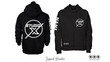 Studio X - Black - Zipped Hoodie