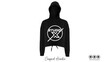 Studio X - Black - Cropped Hoodie