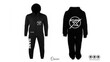 Studio X - Black - Onesie