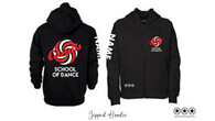 Candis School of Dance - Zipped Hoodie