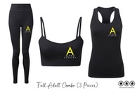 Alpha Academy - Adult 3 Piece Combo Set - Black