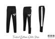 Show Up IDO UK - Tracksuit Bottoms White Stripe