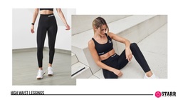 SWDA Comp Squad - High Waist Leggings