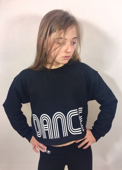 Starr Dance Crew Low Cropped Sweater