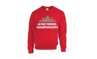 Alton Towers - Red Sweater with Personalised option